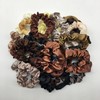 Satin Scrunchies Hair Ties Set