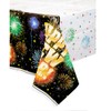 Unique Party 47733 - Plastic Fireworks New Years Eve Tablecloth,