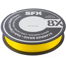 Sufix Tresse 8 Brins Sfx 8X - 275m - Hot Yellow - D.0.148mm - R.7.7Kg - SFX8B148Y300Y - ASU640620