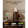 FRIDEKO Cordless Rechargeable Table Lamp Set of 2, Small Touch