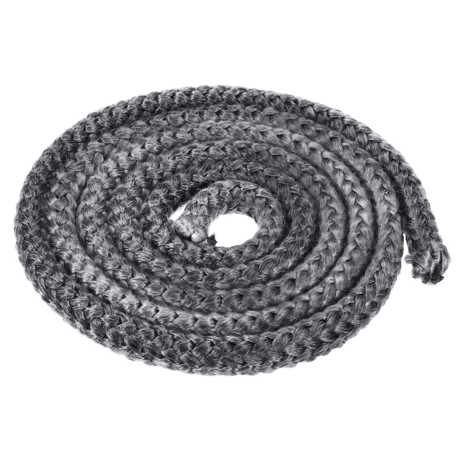 PATIKIL 2Mx15mm Fiberglass Rope Circular Braid Rope Glass Fiber High ...