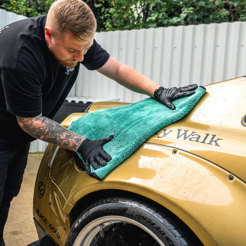 Auto Finesse Aqua Deluxe Drying Towel | Extra Large 1200GSM