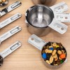 Hudson Essentials Stainless Steel Measuring Cups and Spoons Set -