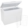 FUNNETOYU Organizzatore congelatore con griglia ventilata divisore filo metallico regolabile
