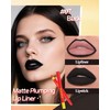Lip Liner Matte 2 in 1, Plump Lipliner & Eyeliner