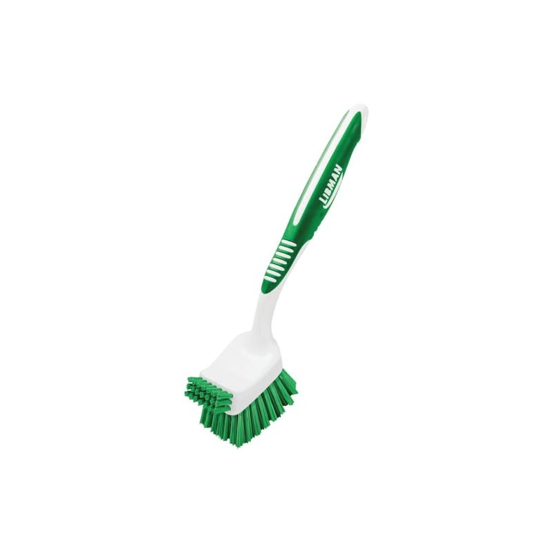 Libman Cepillo de cocina Big Job 1042 con raspador incorporado