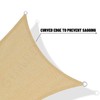 SUNNY GUARD Custom Size 17'x22' Sand Sun Shade Sail Rectangle