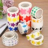 PATIKIL Star Stickers Roll 1", 500 Pcs Self-Adhesive Reward Stickers
