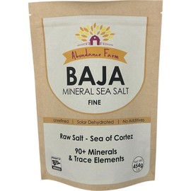 Abundance Farm Baja Mineral Sea Salt Fine 454g