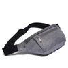 Entchin Fanny Pack for Hiking,Running and Travel (Gray)