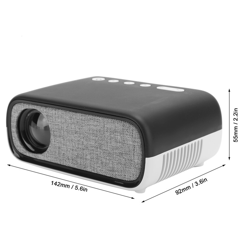 Projector Mini Home Micro Portable Smart LCD Display Screen 480