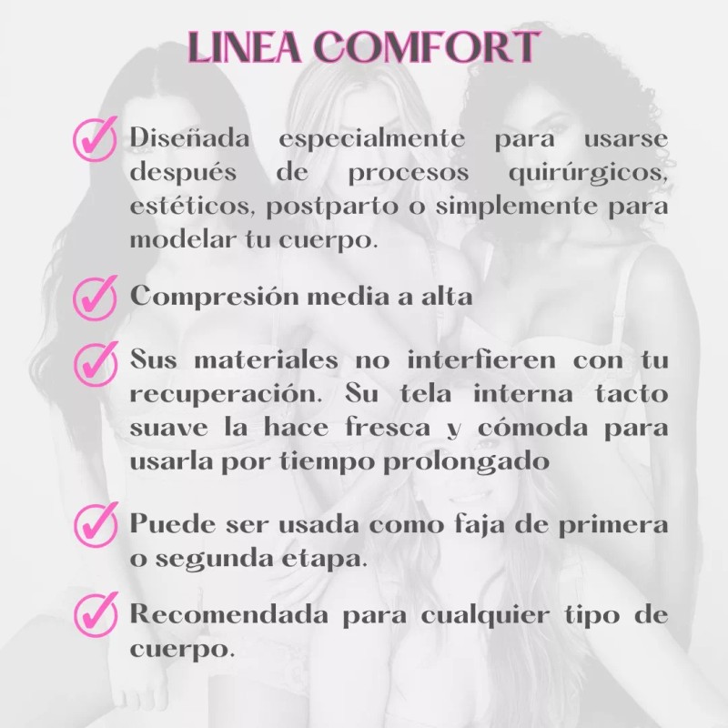 Ann Chery Faja Colombiana Ann Chery Marilyn 5173 Chaleco Cinturilla