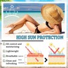 Mineral Face Sunscreen Setting Powder,Lasting Oil Control Lightweight Powder Sunscreen