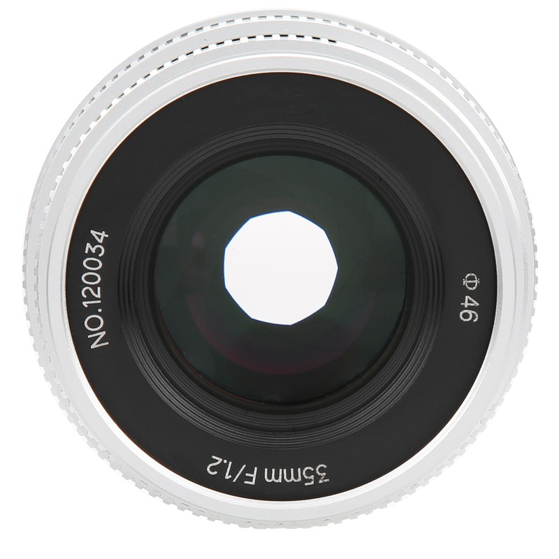 NEWYI 35mm F1.2 E Mount Large Aperture Portrait Manual Lens