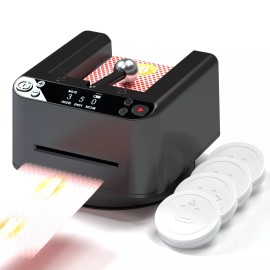 Automatic Card Dealer, 360° Rotating Smart Card Dealer Machine with 4 Dealer