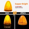 TINWID1919 5 PCS 17 LED Cab Roof Clearance Marker Light
