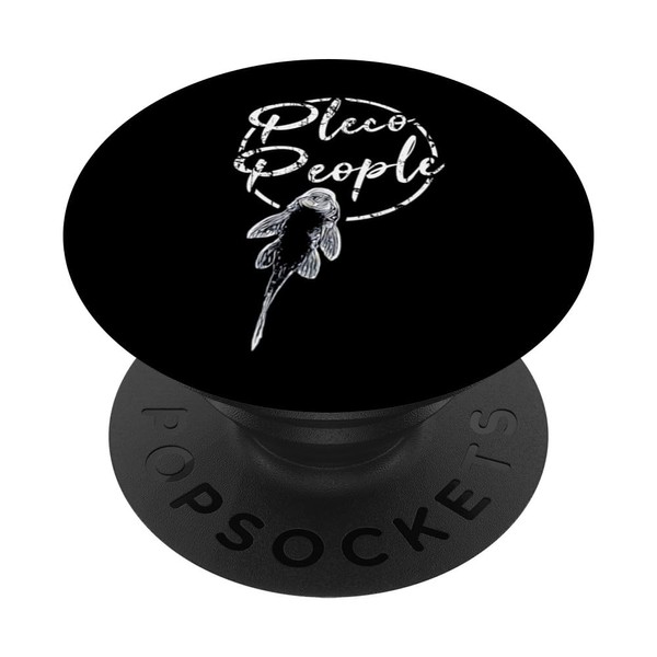 Plecostomus Catfish Pleco Fish Keeper PopSockets with Interchangeable PopGrip