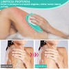 Cepillo de ducha,cepillo de masaje de silicona exfoliante Con fuerte