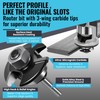 for Trex Router Bit Groove Cutter, Used for Trex Board