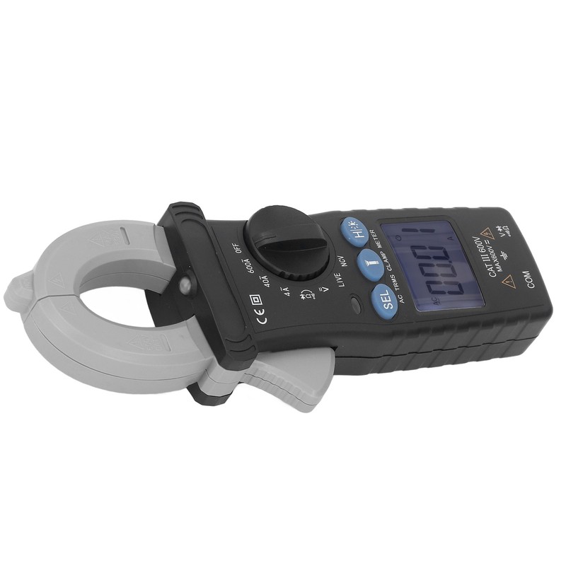 Smart Clamp Multimeter High Accuracy 600A Non Contact Backlight Digital