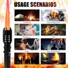 Camping Lighter, Torch Lighter, Straight Flame Bright Fire Refillable Windproof