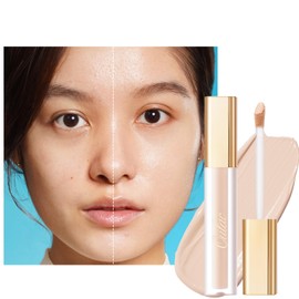 Oulac Concealer Full Coverage, Concealer for Dark Circles, Hydrating Concealer Infused with Hyaluronic Acid, Vegan Concealer 3.8ml, Shade: N1 Vanilla