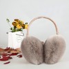 Justay Comf Ear Muffs, Women Earmuffs Faux Fur for Winter