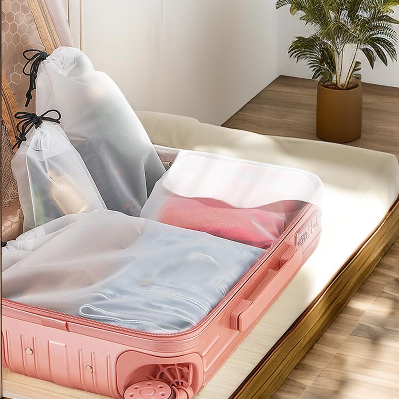 20 Pcs Travel Shoe Bags Translucent Shoe Organizer for Packing