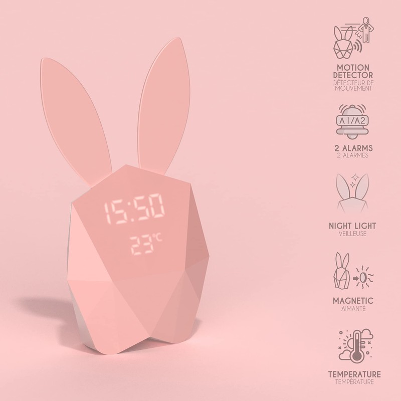 Mob Cutie Clock Connect – Smart and Connected Alarm Clock