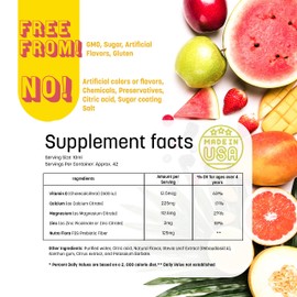 GreenPeach Liquid Calcium for Kids - Magnesium, D3 & Zinc Supplement - Calcium Citrate & Vitamin D3 Kids Calming Syrup - NO Sugar NO Artificial Flavors - Vegetarian Kosher, Organic Ingredients