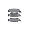 Textar 2419701 Brake Pad Set, disc brake