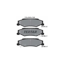 Textar 2419701 Brake Pad Set, disc brake