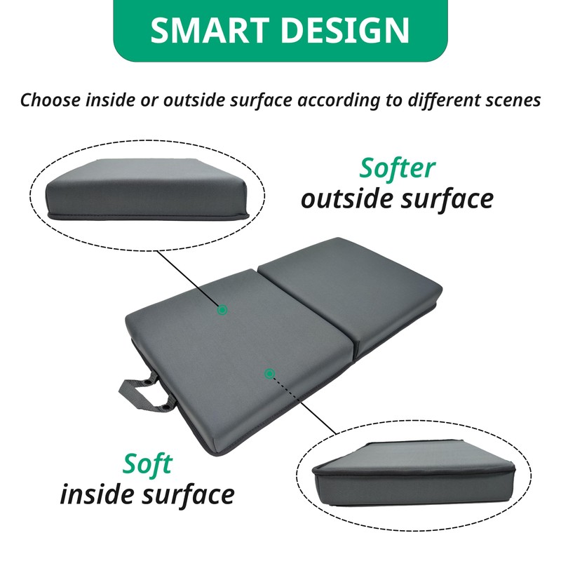 ECOESPTI Kneeling Pads Extra Thick, Kneeling Pad, Waterproof Foam Garden