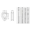 CHILO® Wire Rope Thimbles - Super Strong, Rustproof - [3