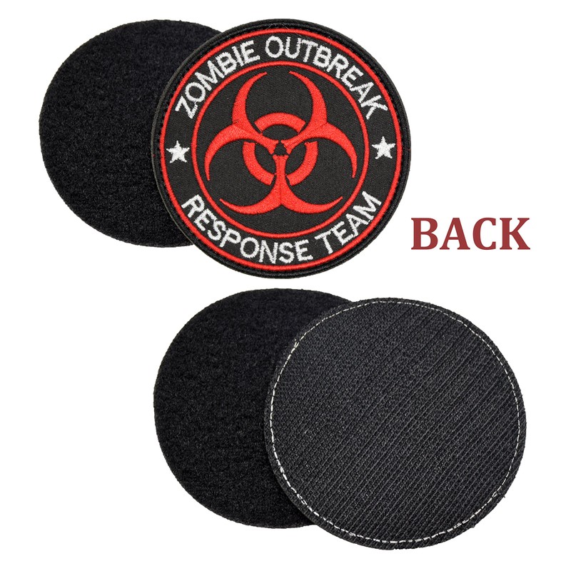 U-LIAN Zombie Outbreak Response Team Biohazard Morale Tactical Patch Embroidered