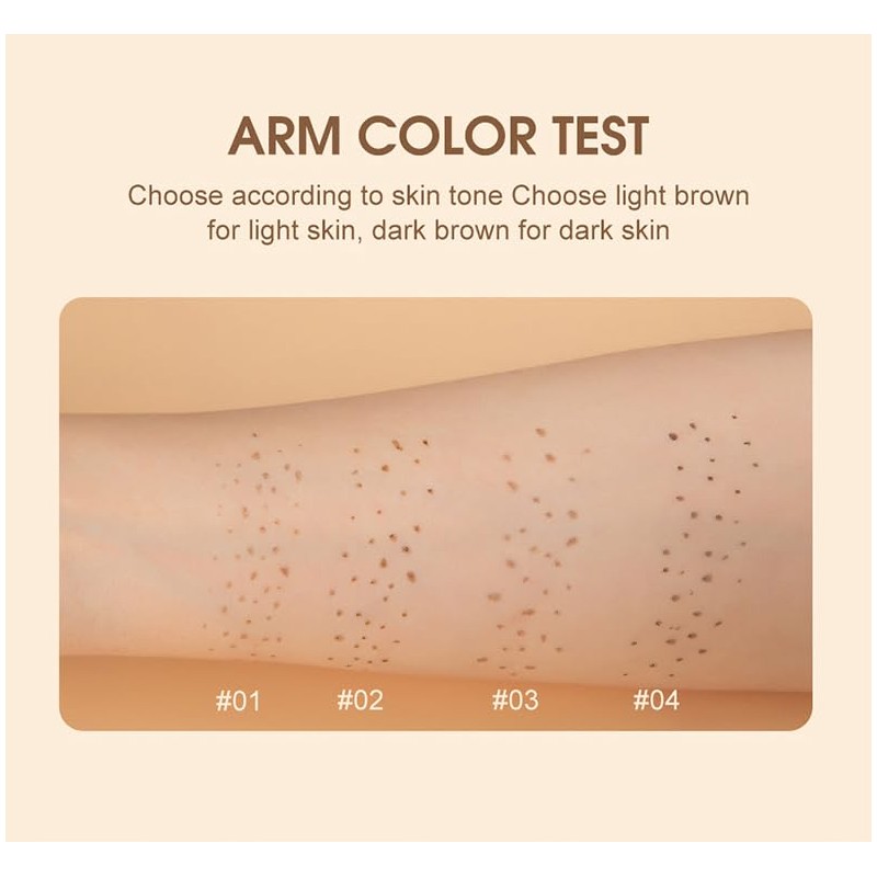 Dau Dau Freckle Pen 4 Colors Available, Natural Lifelike Freckle