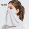 WRELS Women Men Sun Protective Face Neck Cover Mask Washable