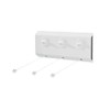 Leifheit Wall Dryer, Rollfix Triple Longline Washing Line, Retractable Clothes