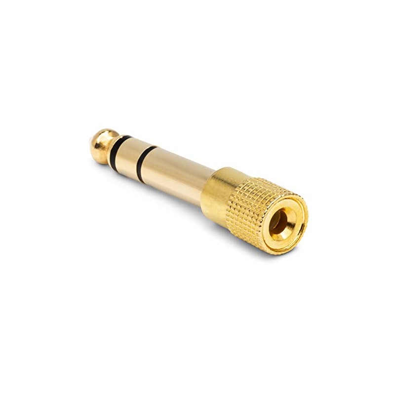 Hosa GHP-105 3.5 mm TRS to 1/4" TRS Heaphone Adaptor
