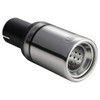 Ulter Sport Exhaust finisher - Round Ø80mm - Length 80mm