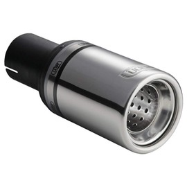 Ulter Sport Exhaust finisher - Round Ø80mm - Length 80mm - Installation ->50mm - Inox