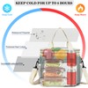 BAGNN Lunch Box for Women/Men-Insulated Lunch Bag-Expandable Double Cooler Bag-Reusable
