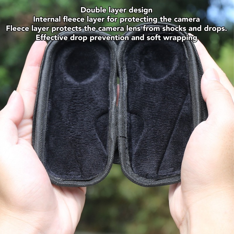 Carrying Case Lightweight Waterproof Shockproof Fleece Lining Travel Case for