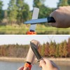 SHARPAL 181N Dual-Grit Diamond Sharpening Stone File Garden Tool Knife