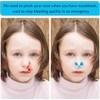 2 pcs Nose Stop Clips Nasal Nose Stopper Clips Plastic