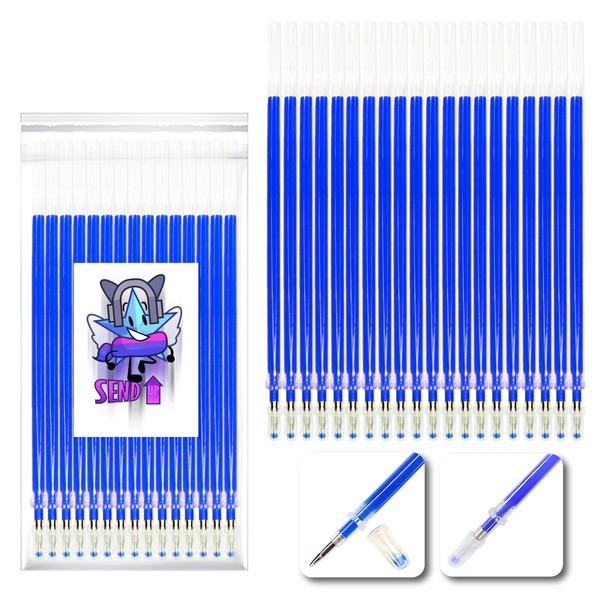 20 XXL Refills for Erasable Gel Pens, Also Compatible with