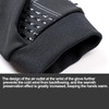Winter Outdoor Touch Screen All Finger Gloves Antislip Windproof Fleece