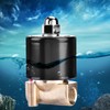 2W025-08 G1/4" AC N/C Normally Closed Brass Electric Solenoid Valve