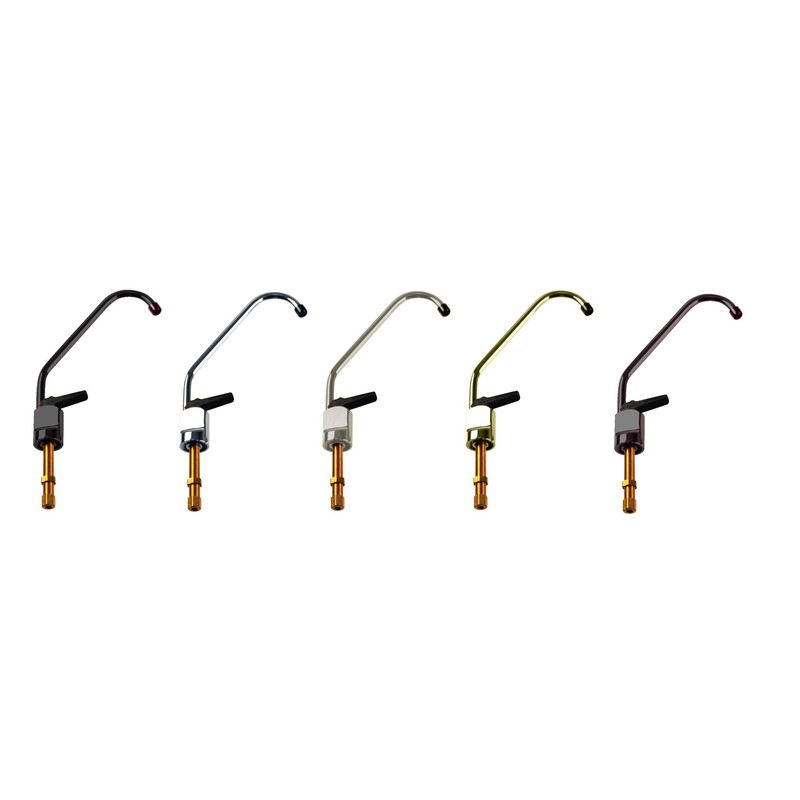 Westbrass D2031-NL-07 8" Touch-Flo Style Pure Cold Water Dispenser Faucet,