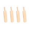 4Pcs 22inch Sorority Paddle - Greek Fraternity Paddle, Unfinished Wooden